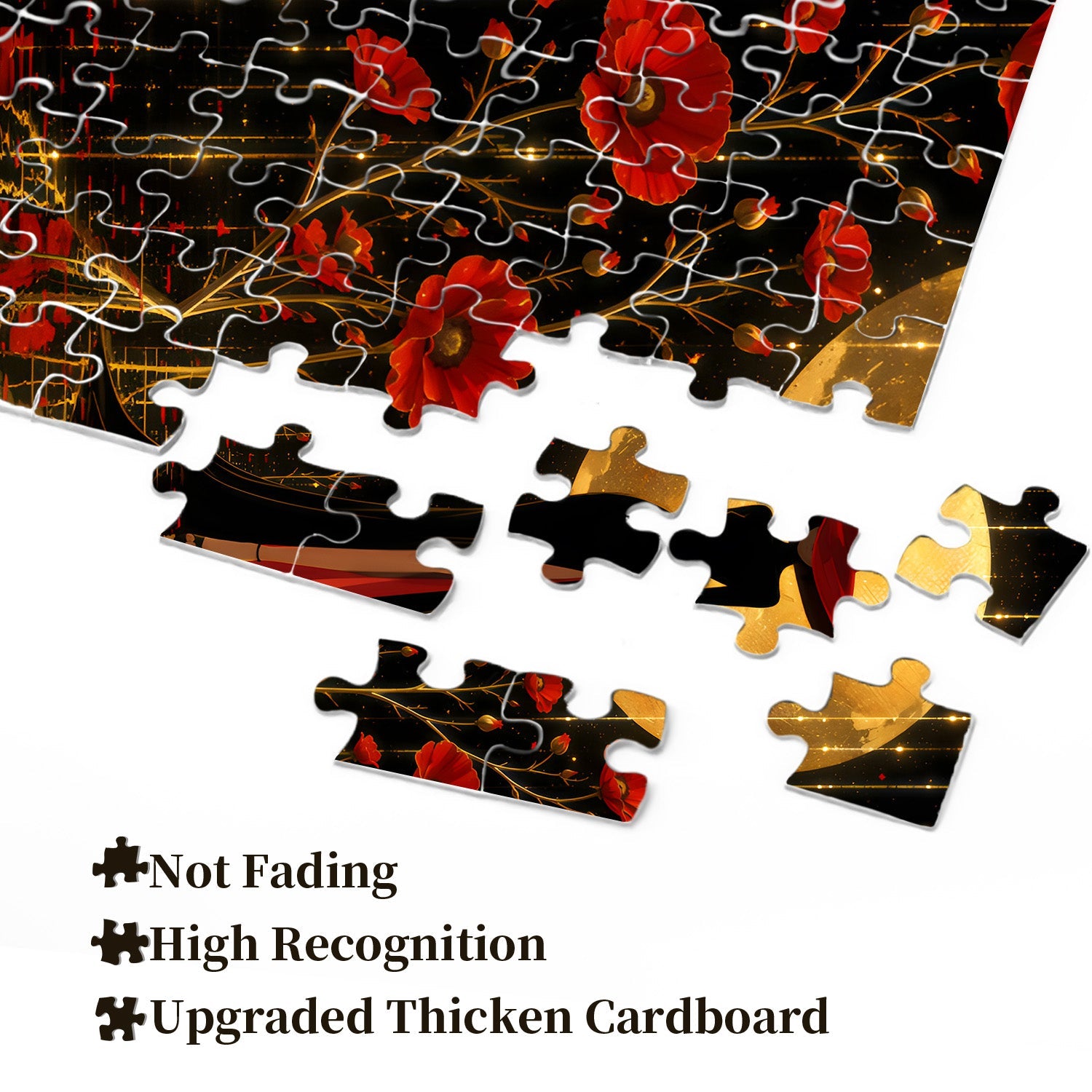 Rouge et Noir Jigsaw Puzzle 1000 Piece