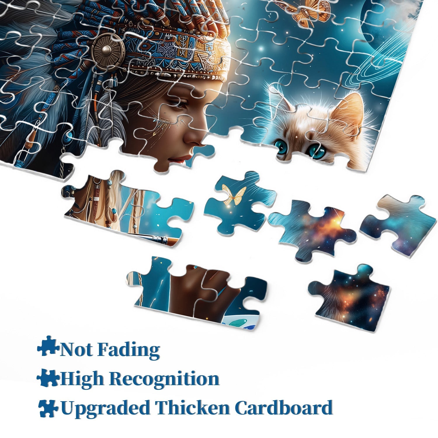 Painted Galaxy Jigsaw Puzzle 1000 Pieces