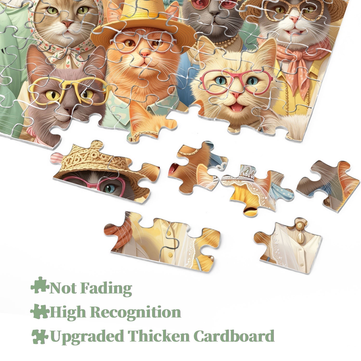 Feline Nuptials  Jigsaw Puzzle 1000 Piece