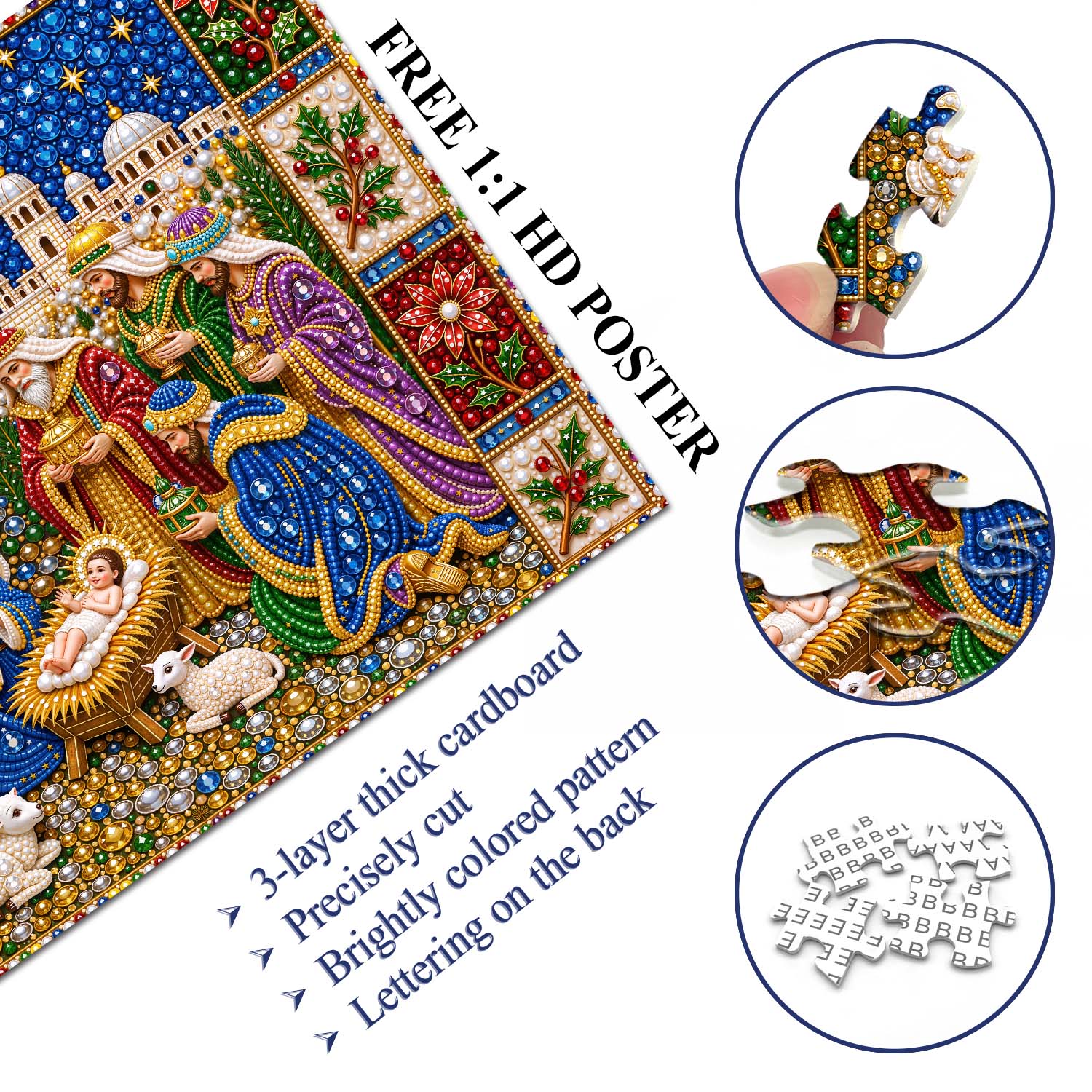 Night Miracle Jigsaw Puzzle 1000 Pieces
