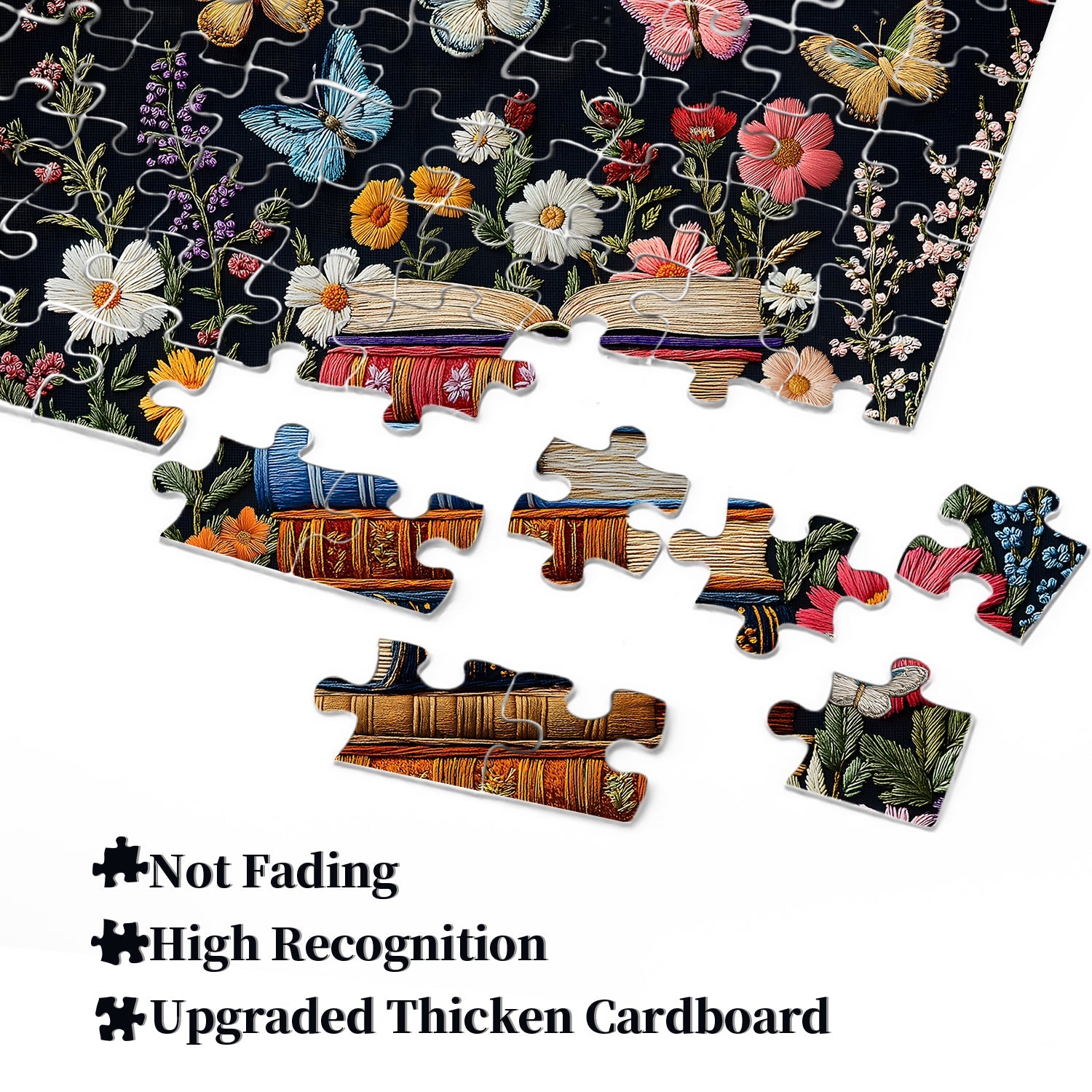Blüten &amp; Seiten Puzzle 1000 Teile