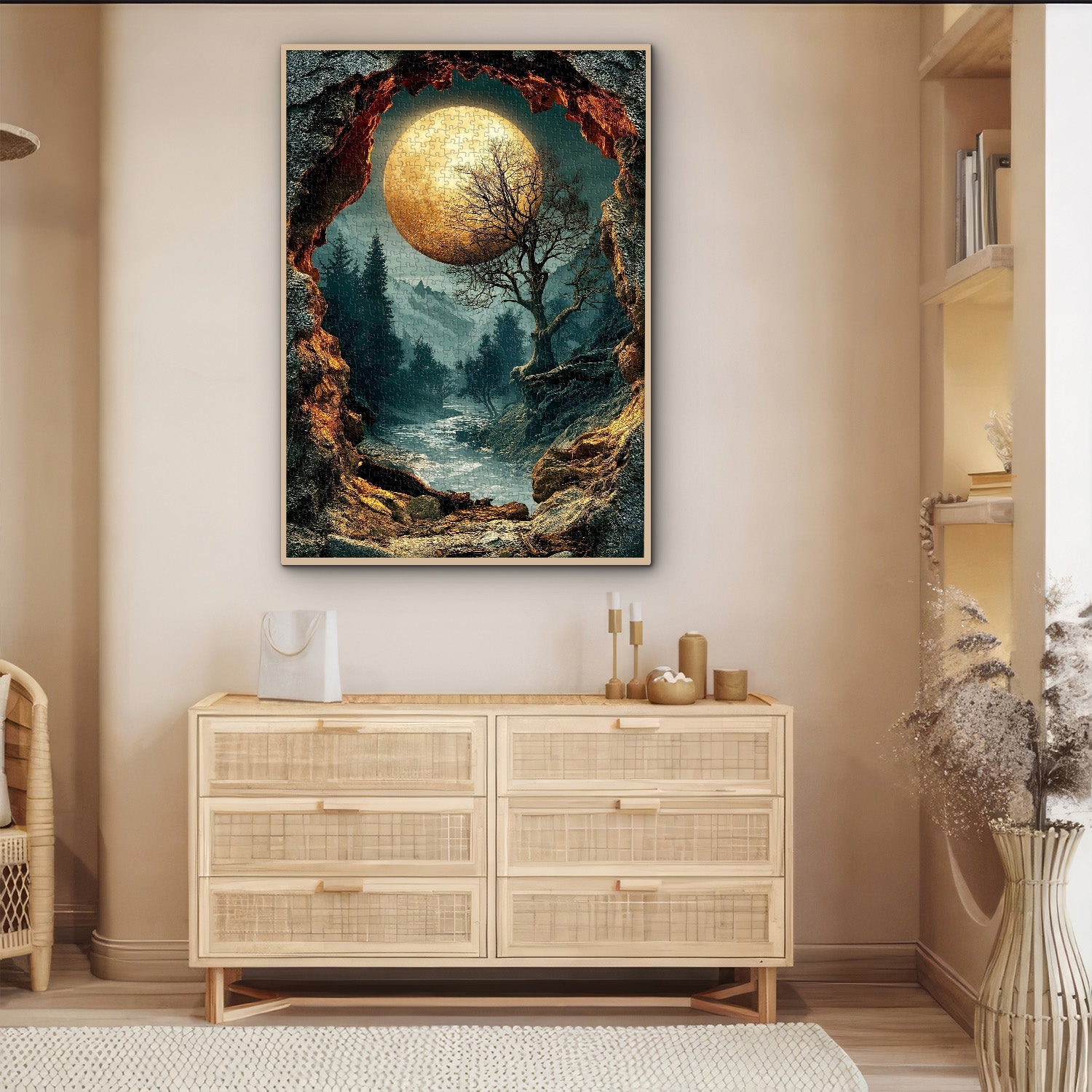 Moonlit Path Jigsaw Puzzle 1000 Pieces