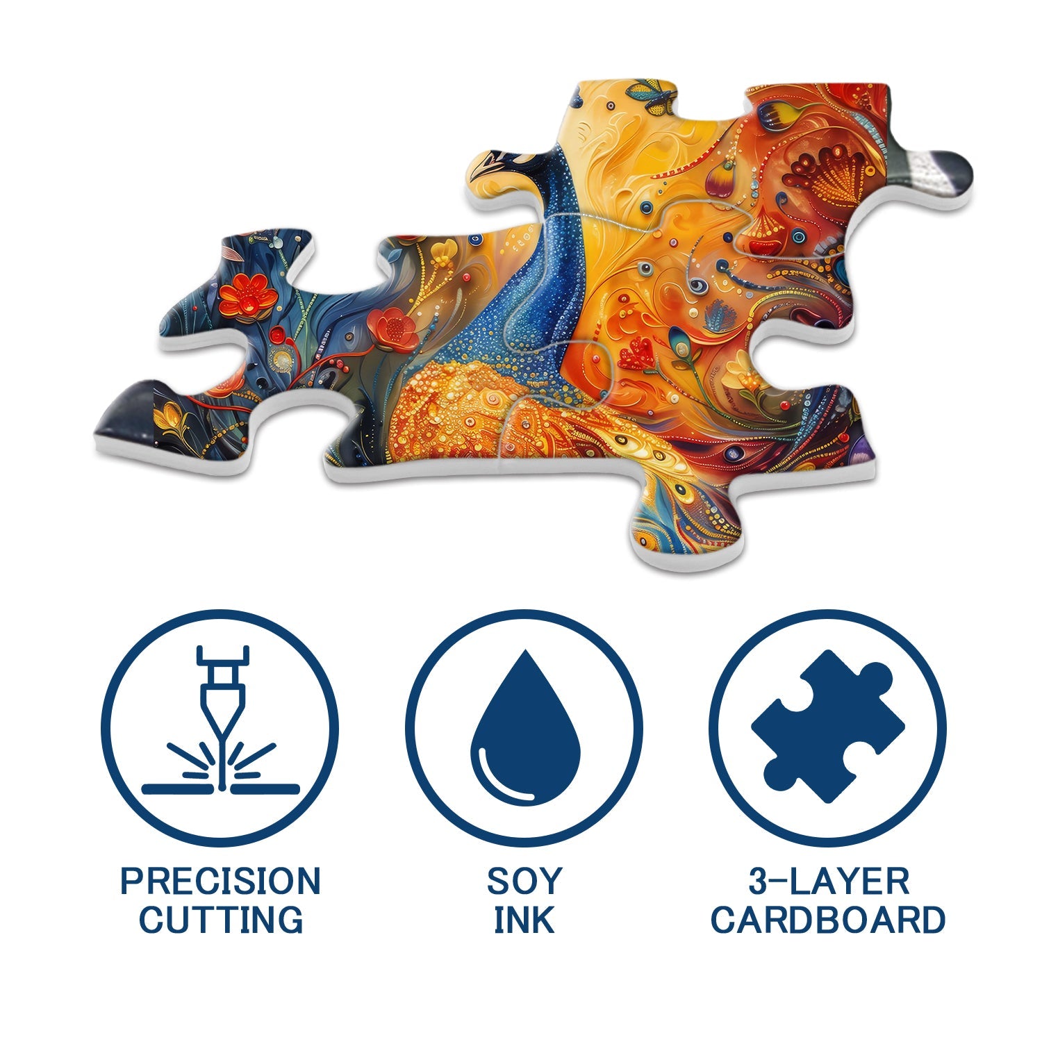 Flowing Gold Jigsaw Puzzle 1000 Pieces