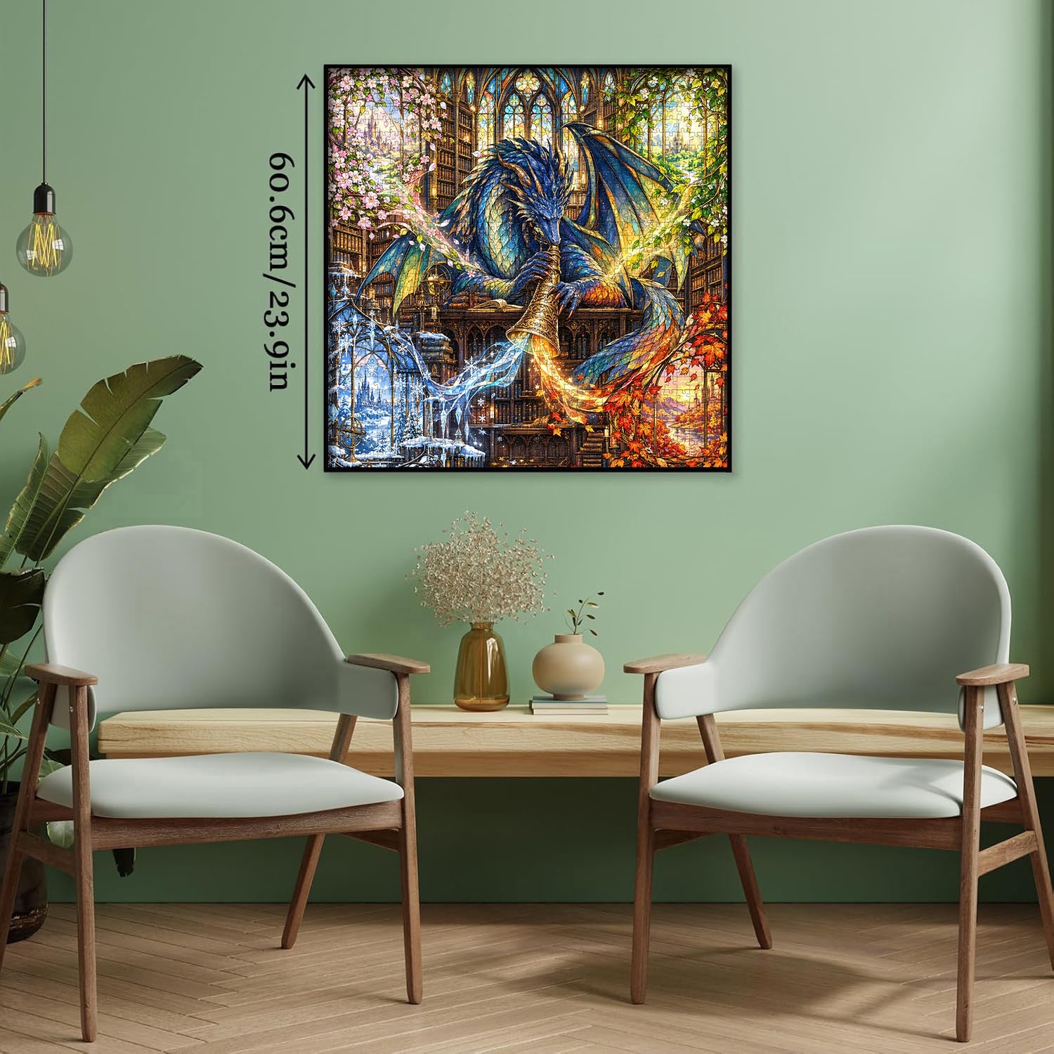 Dragon’s Season Horn Jigsaw Puzzle 1000 Piece