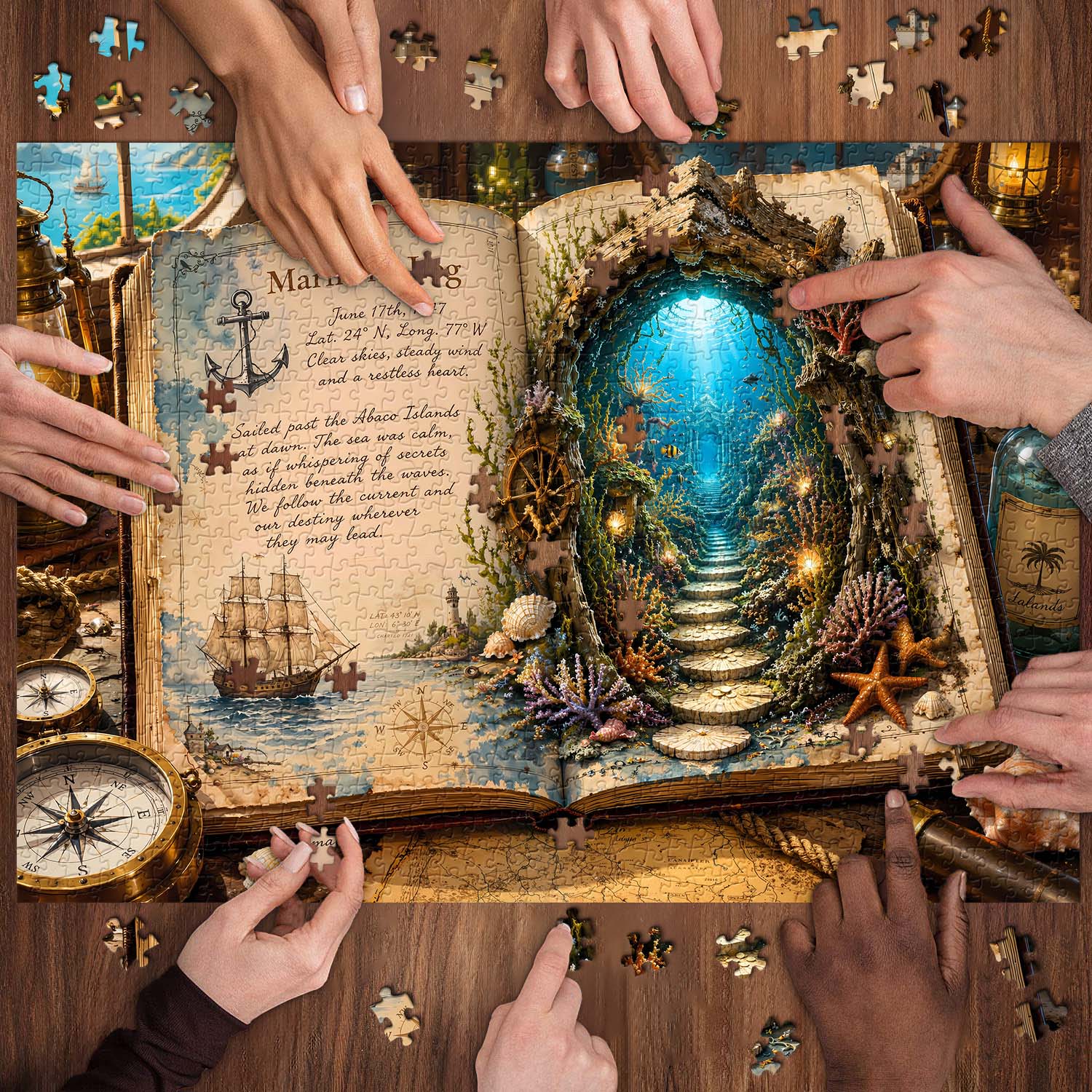 Mariner Realm Jigsaw Puzzle 1000 Piece
