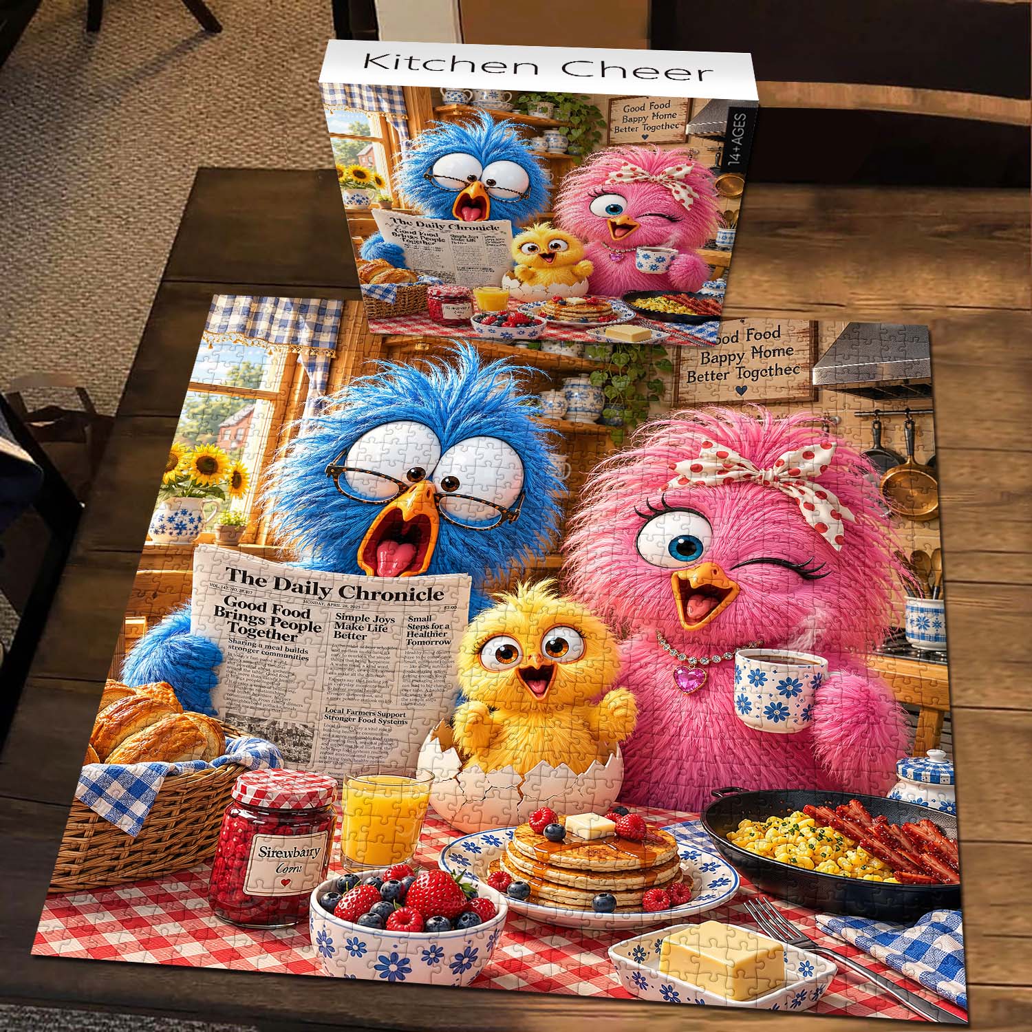 Kitchen Cheer  Jigsaw  Puzzle 1000 Piece