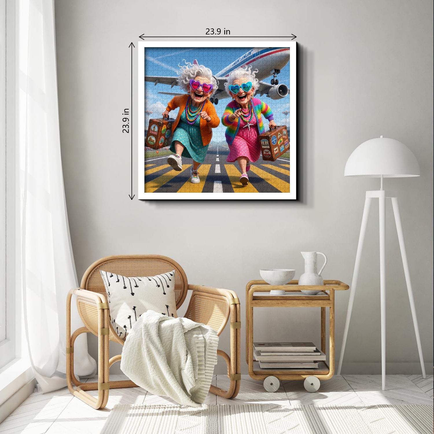 Wanderlust Grannies Jigsaw Puzzle 1000 Pieces
