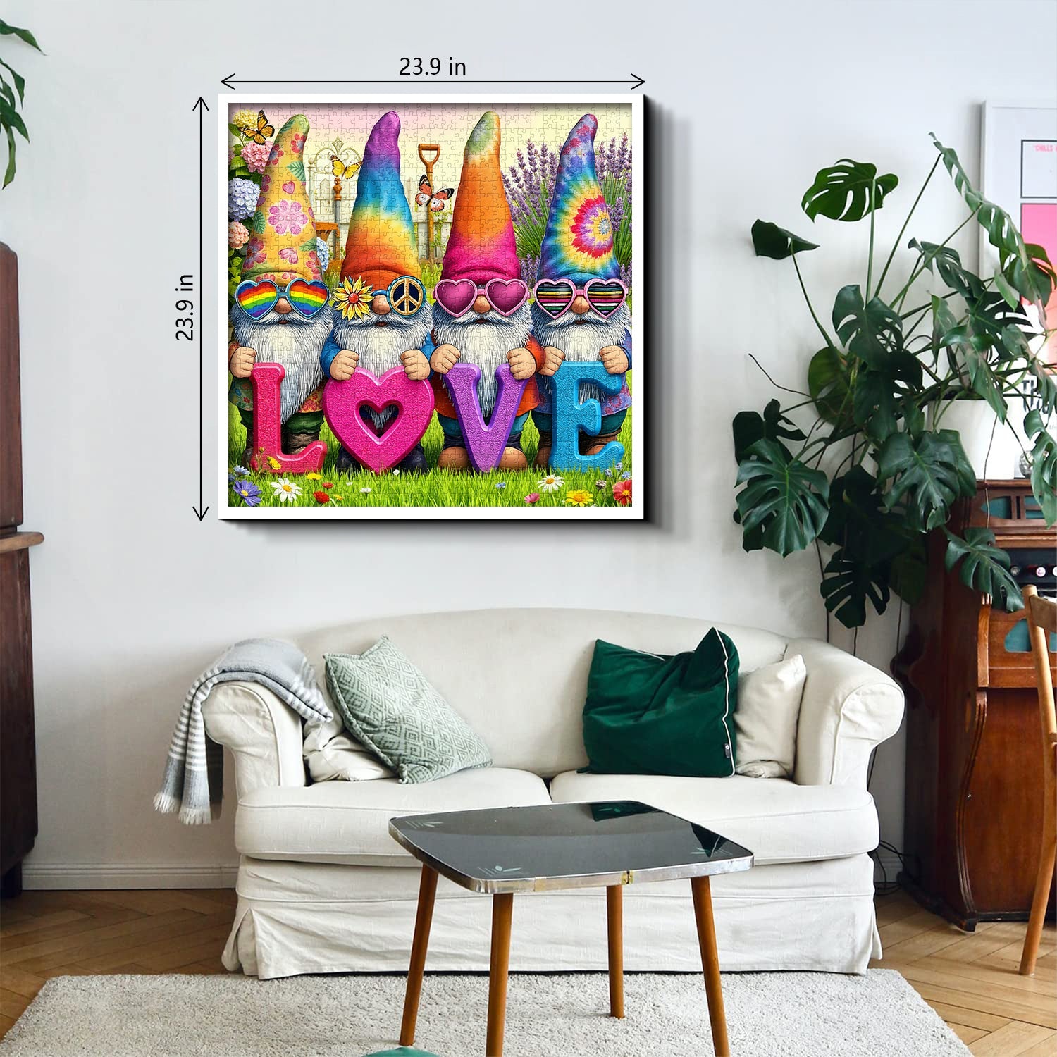 Lovely Gnome Squad Jigsaw Puzzle 1000 Pieces