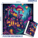 Magic Mushroom Castle Jigsaw Puzzles 1000 Pieces