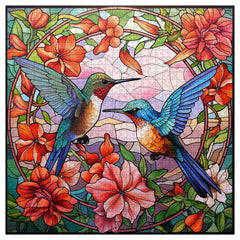 Kolibri-Garten-Puzzle, 1000 Teile