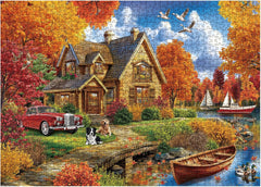 Herbstliche Ruhe Puzzle 1000 Teile
