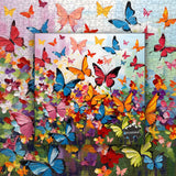 Butterfly Garden Jigsaw Puzzle 1000 Pieces