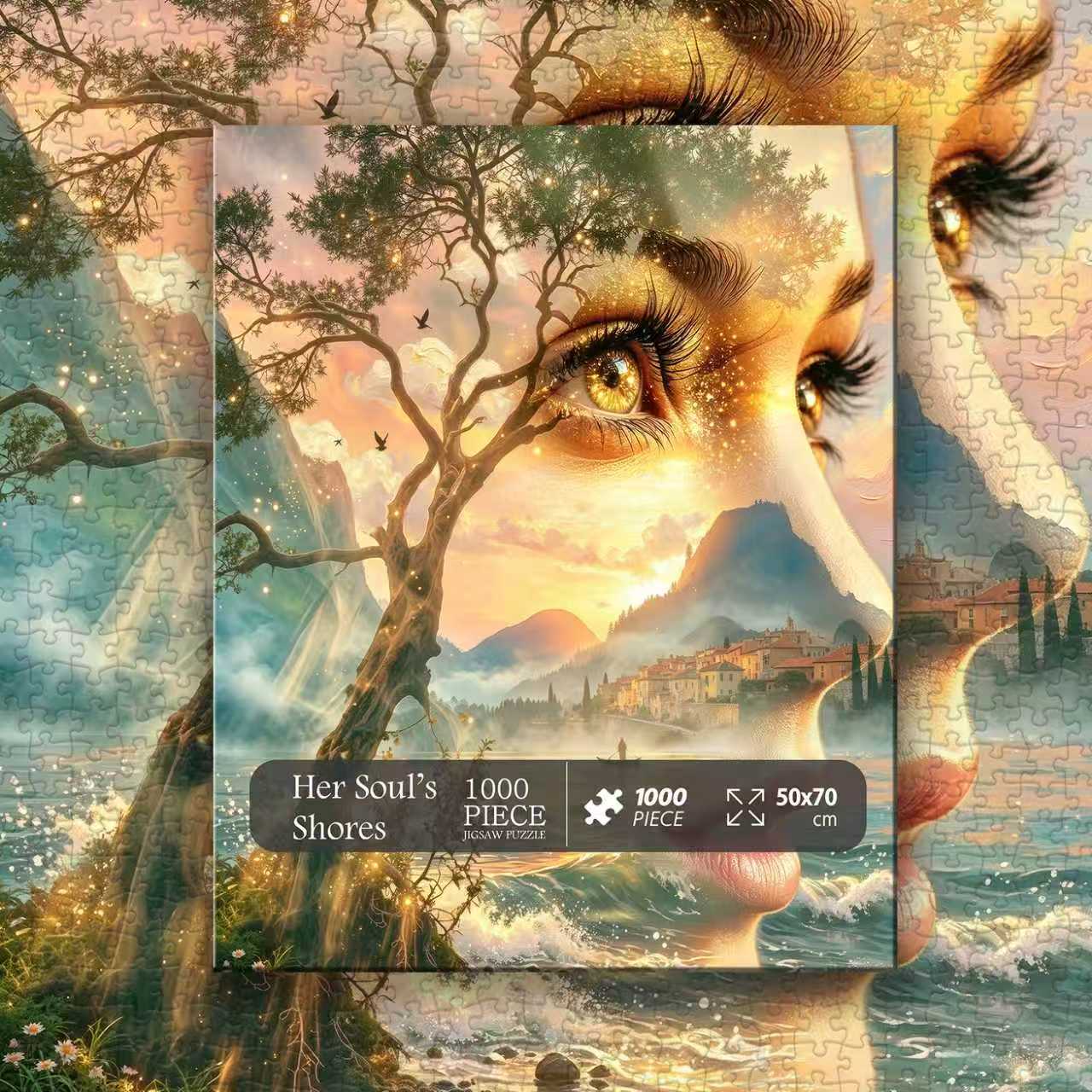 Her Soul’s Shores Jigsaw Puzzle 1000 Pieces