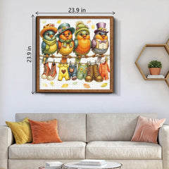 Bird Dress Up Day Jigsaw Puzzle 1000 Pieces