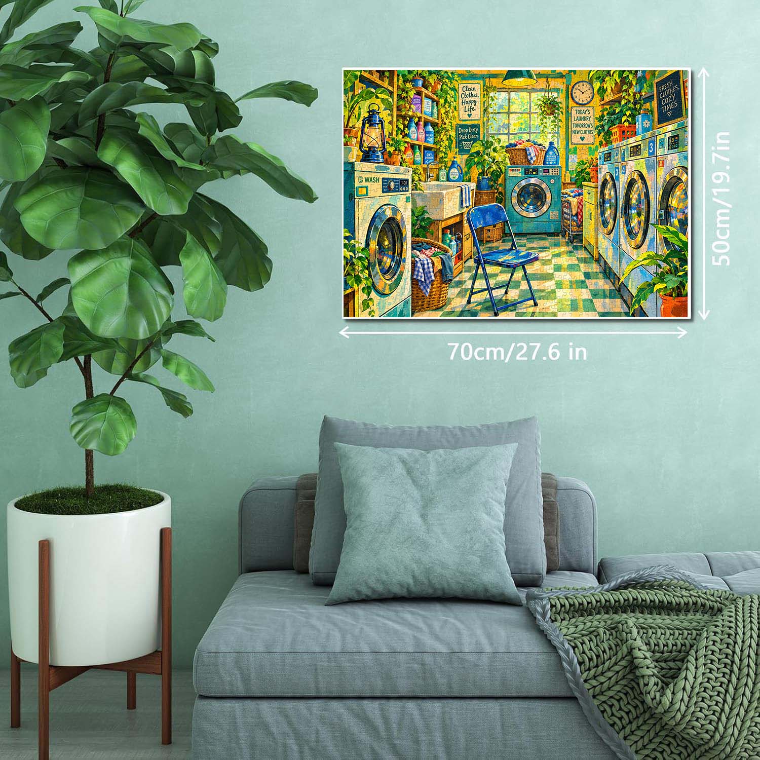 Wash Away Jigsaw Puzzle 1000 Piece