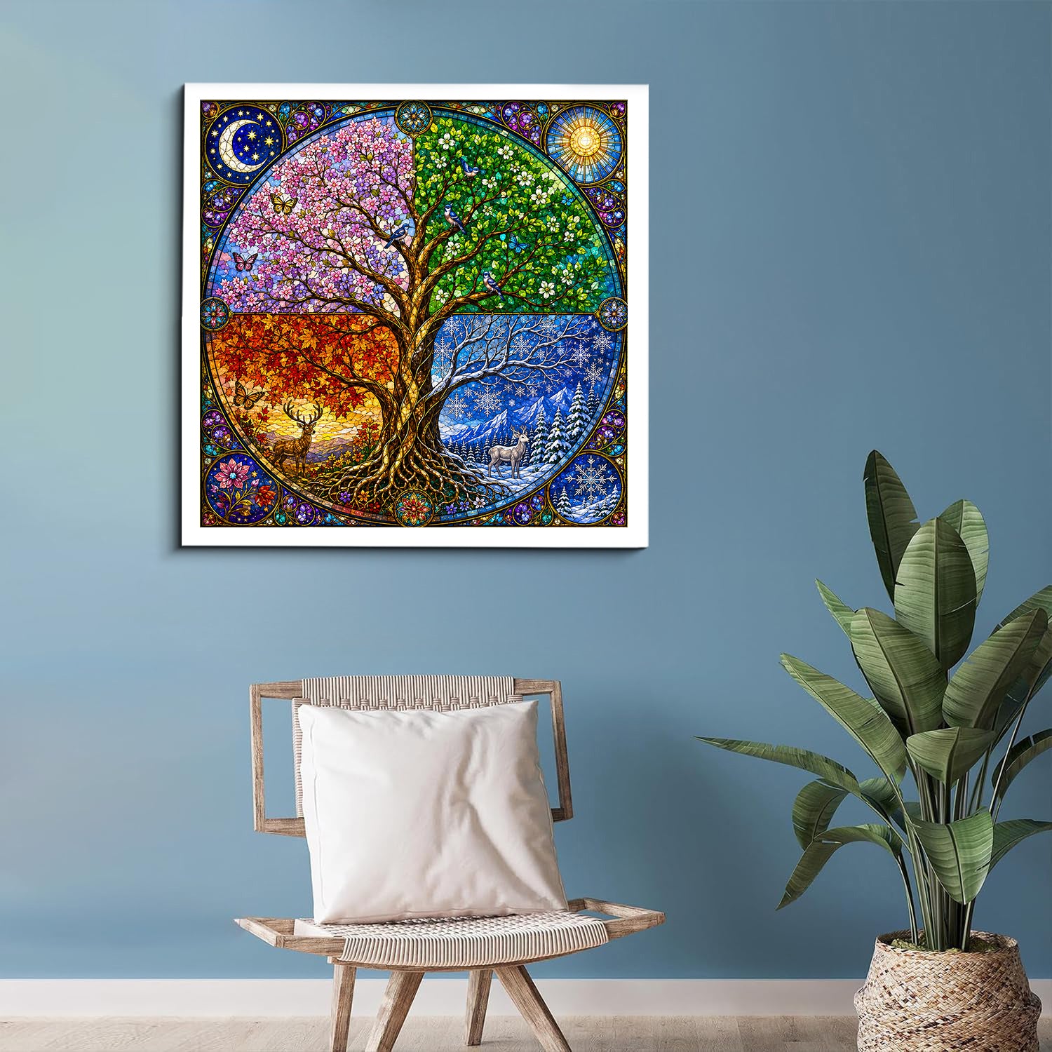 Tree of the Four Seasons Jigsaw Puzzle 1000 Pieces