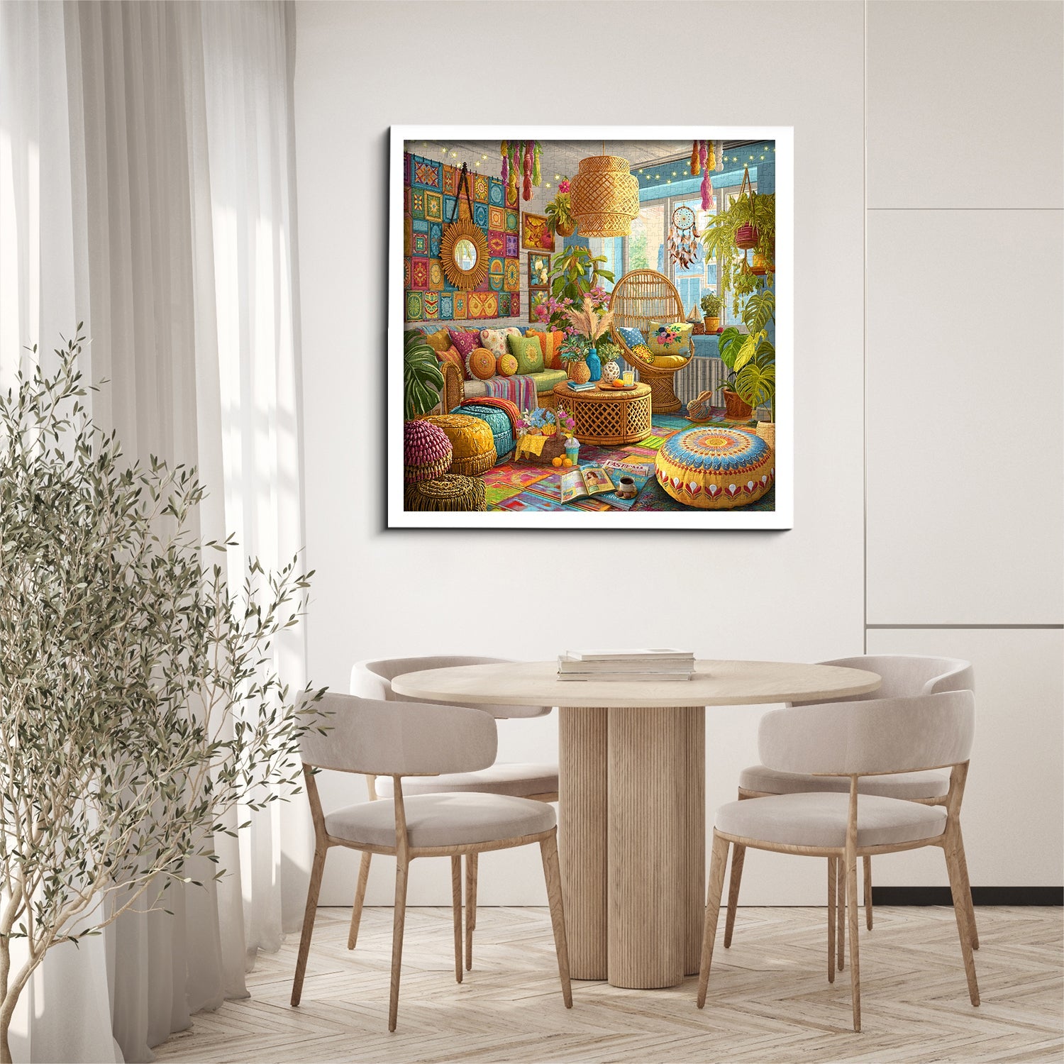 Boho House Jigsaw Puzzle 1000 Pieces