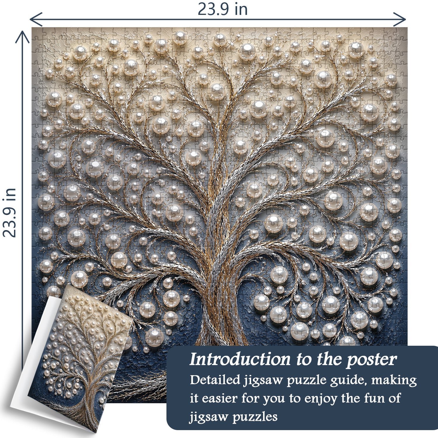 Tree of Pearls Jigsaw Puzzle 1000 Pieces