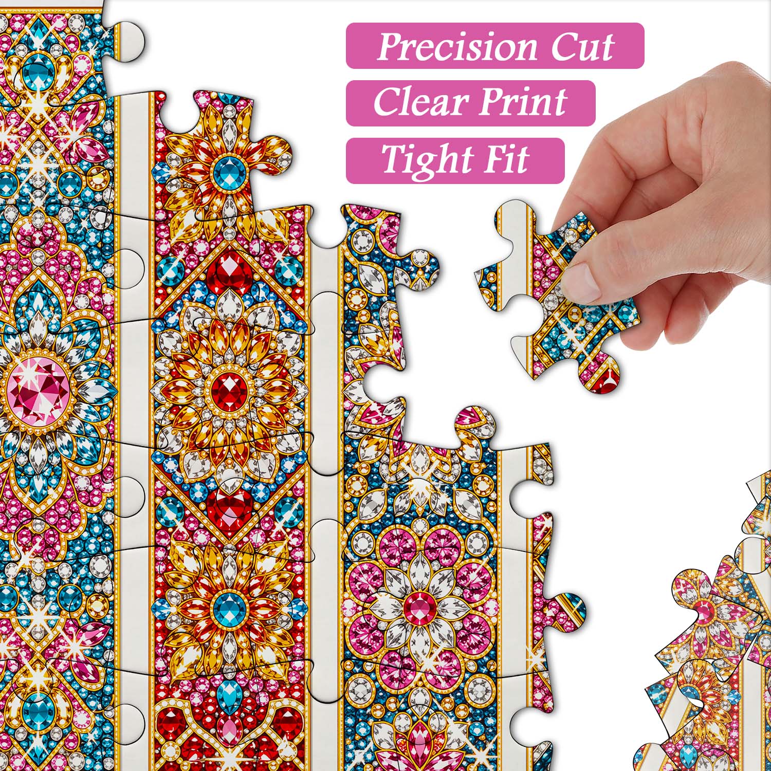 Sparkle Bookmarks Jigsaw Puzzle 1000 Piece