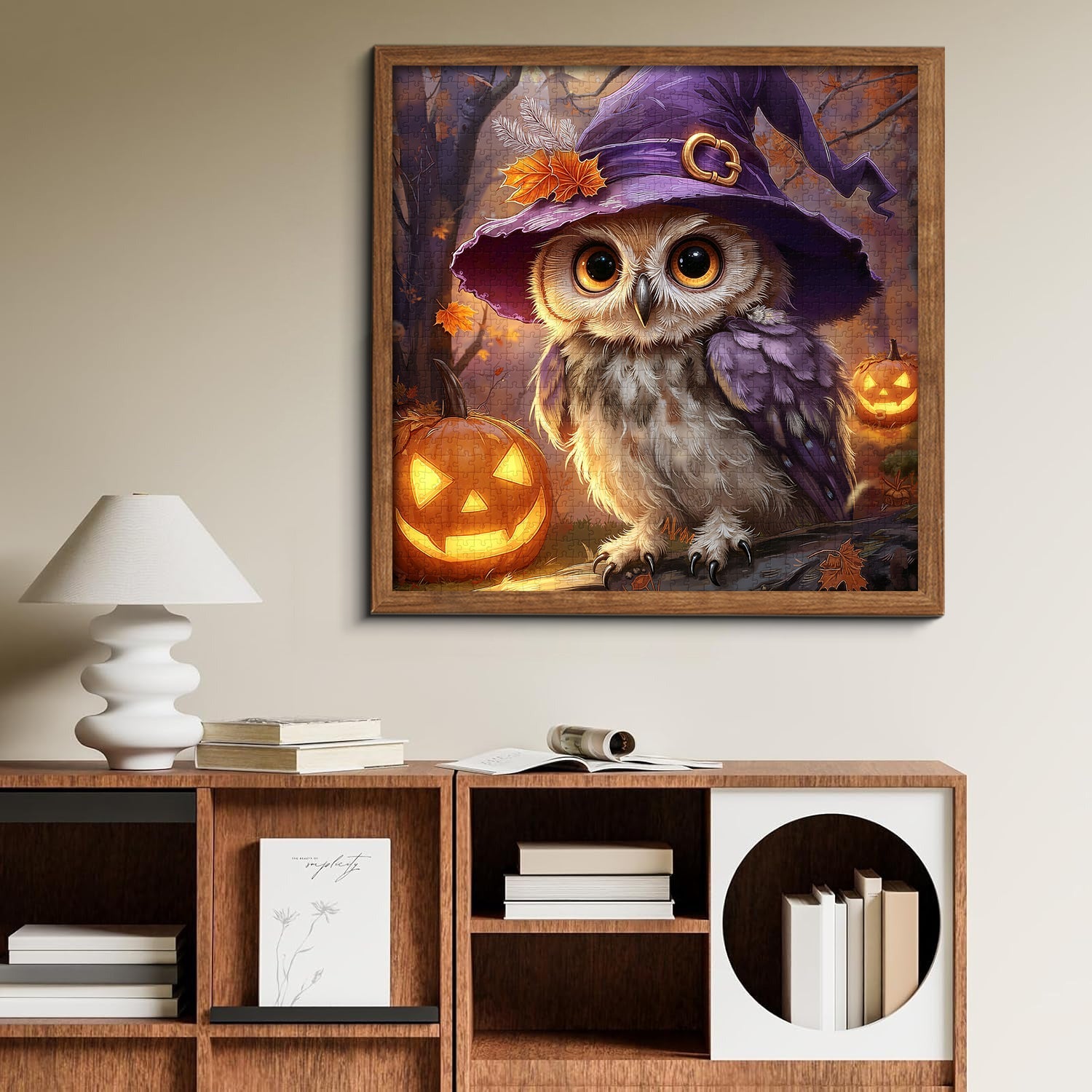 Pumpkin Mage Jigsaw Puzzle 1000 Piece