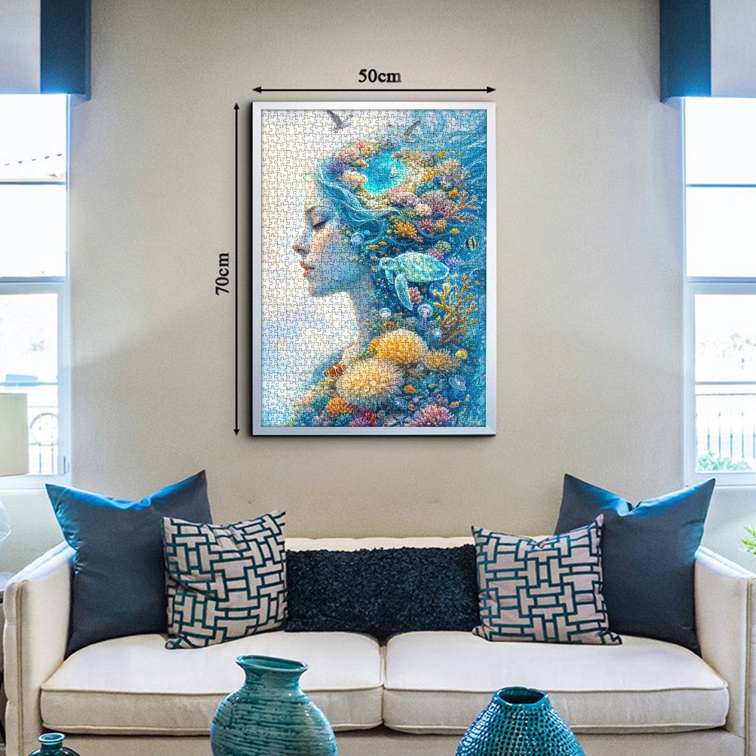 Azure Ocean Spirit Jigsaw Puzzle 1000 Piece