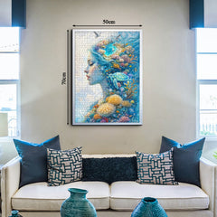 Azure Ocean Spirit Jigsaw Puzzle 1000 Piece