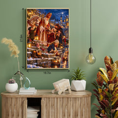 Riverside Winter Blessing Jigsaw Puzzle 1000 Pieces