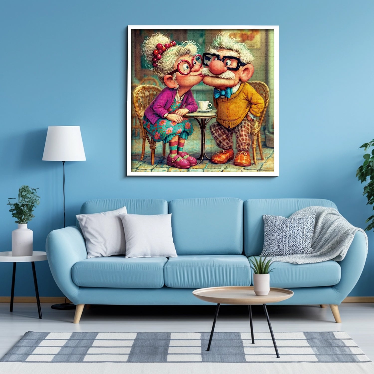 Aging Sweethearts Jigsaw Puzzle 1000 Pieces