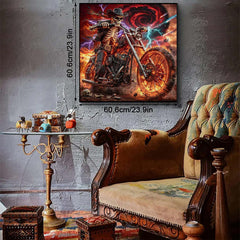 Skeleton’s Hellride Jigsaw Puzzle 1000 Piece