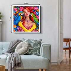 Nestled in Blooms Jigsaw Puzzle 1000 Piece
