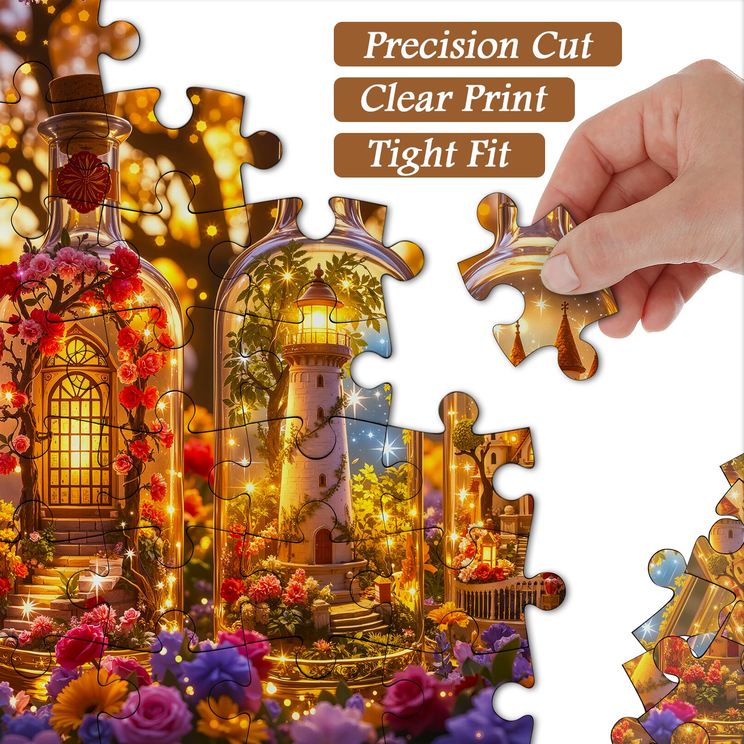 Enchanted Jars of Light Jigsaw Puzzle 1000 Pieces
