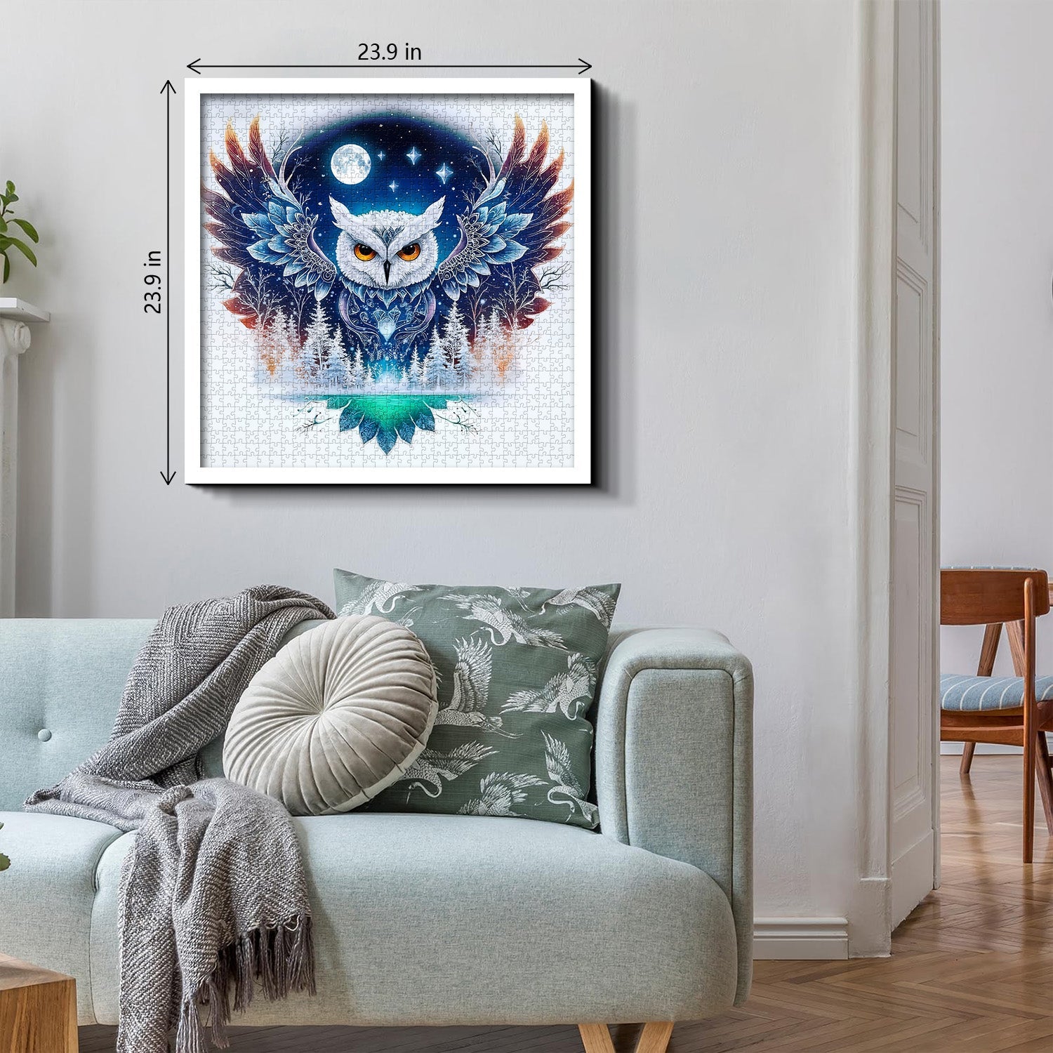 Blue Owl Jigsaw Puzzle 1000 Pieces