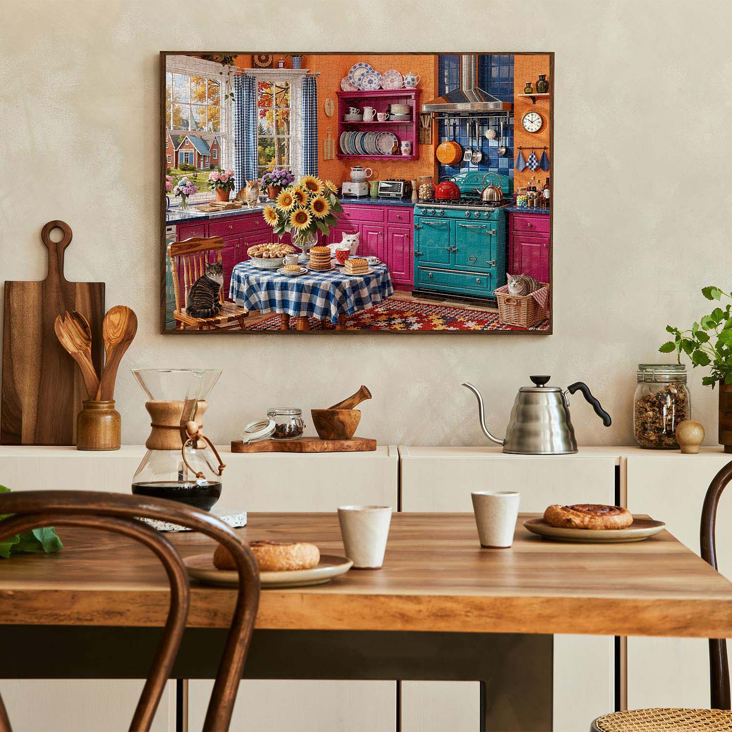 Colorful Kitchen Jigsaw Puzzle 1000 Piece