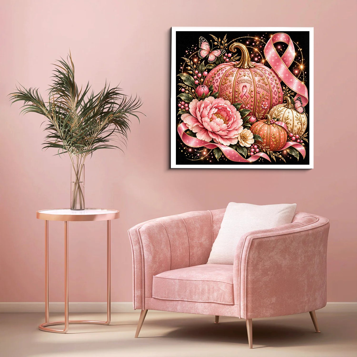 Pink Hope Jigsaw Puzzle 1000 Pieces