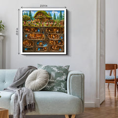 Cave Dwelling Jigsaw  Puzzle 1000 Piece