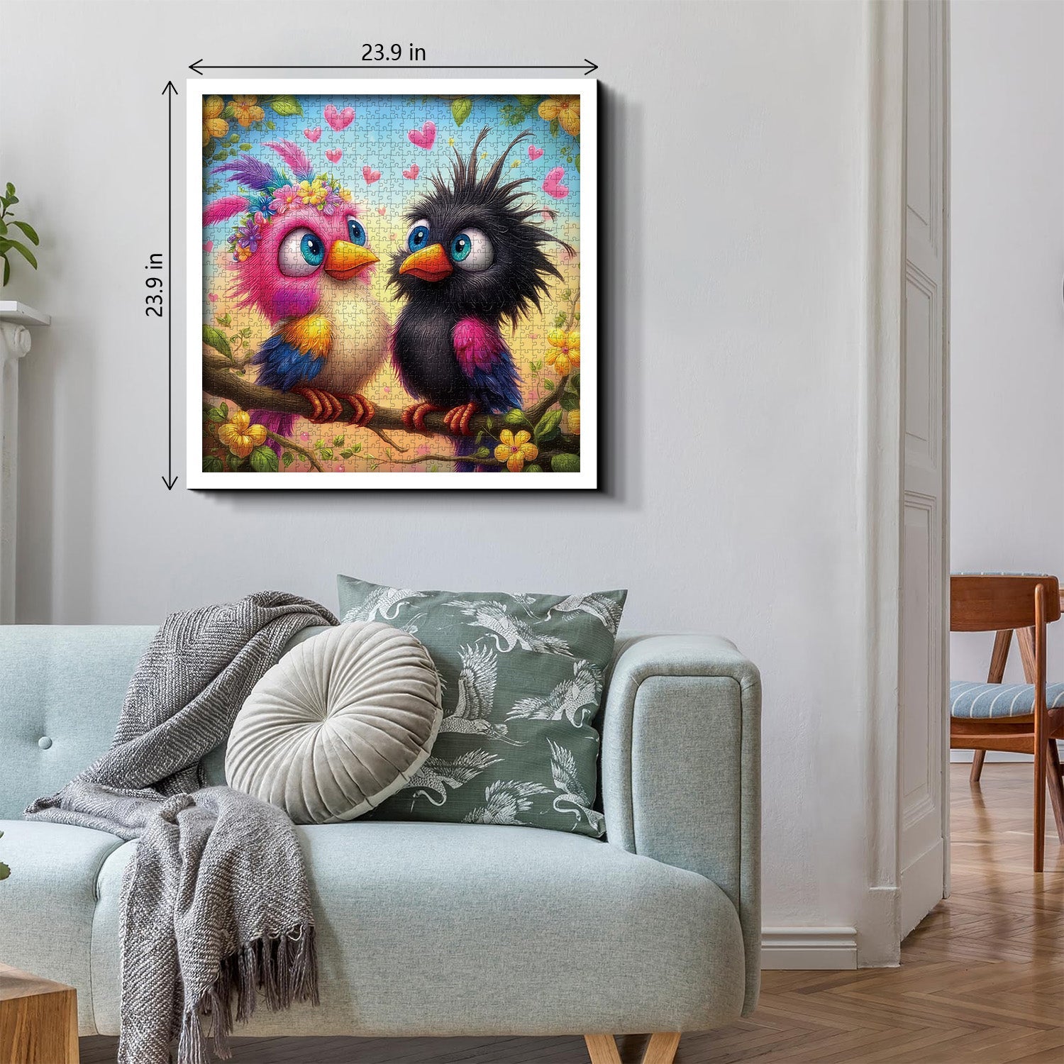 Colorful Romance Jigsaw Puzzle 1000 Pieces