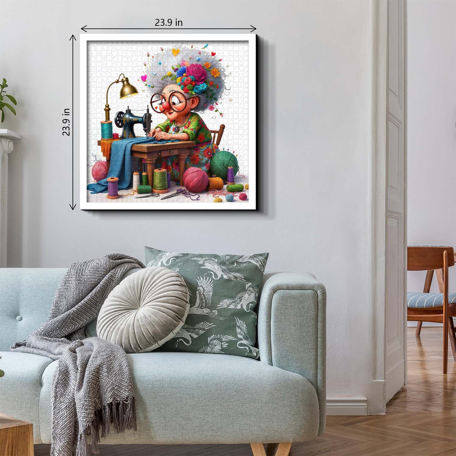 Stitch Granny Jigsaw Puzzle 1000 Piece