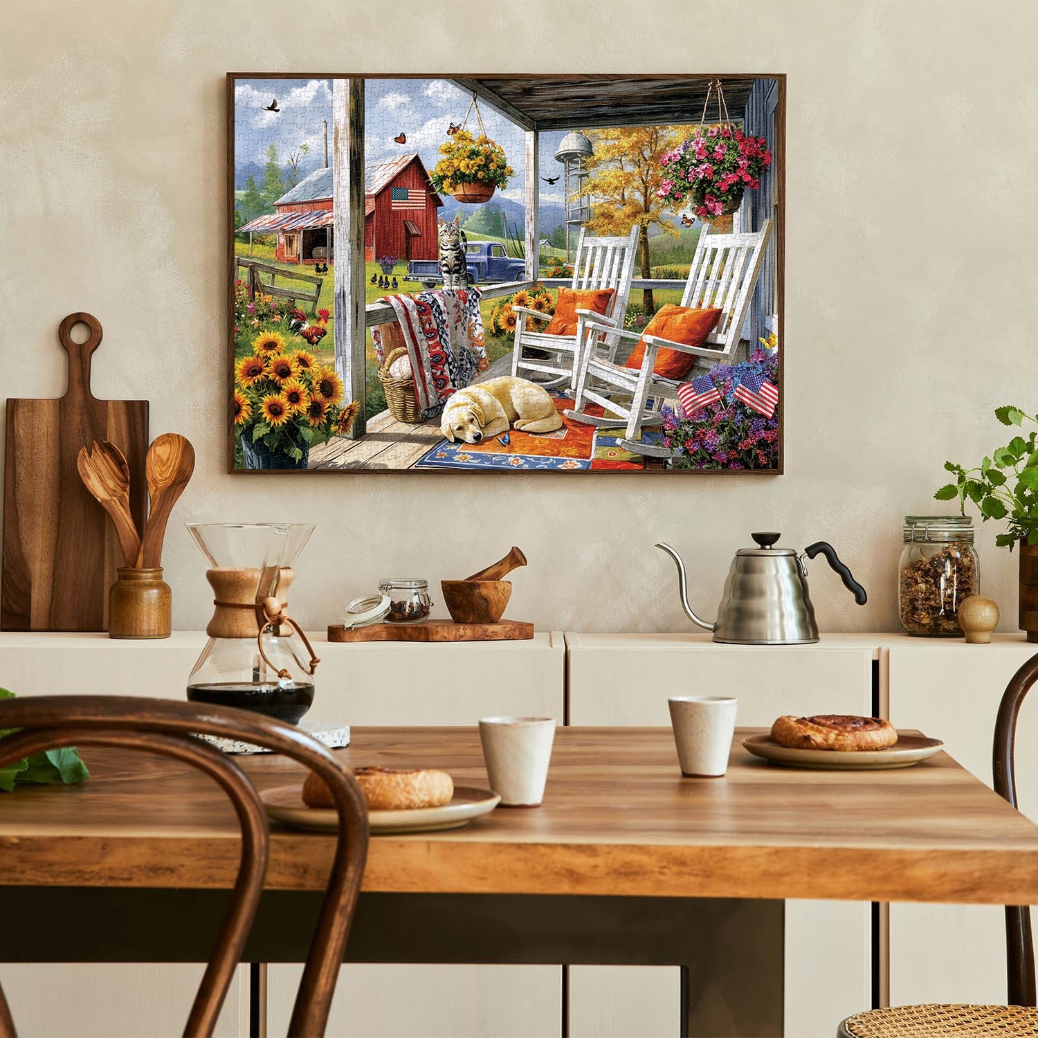 Lazy Day Cottage Jigsaw Puzzle 1000 Pieces