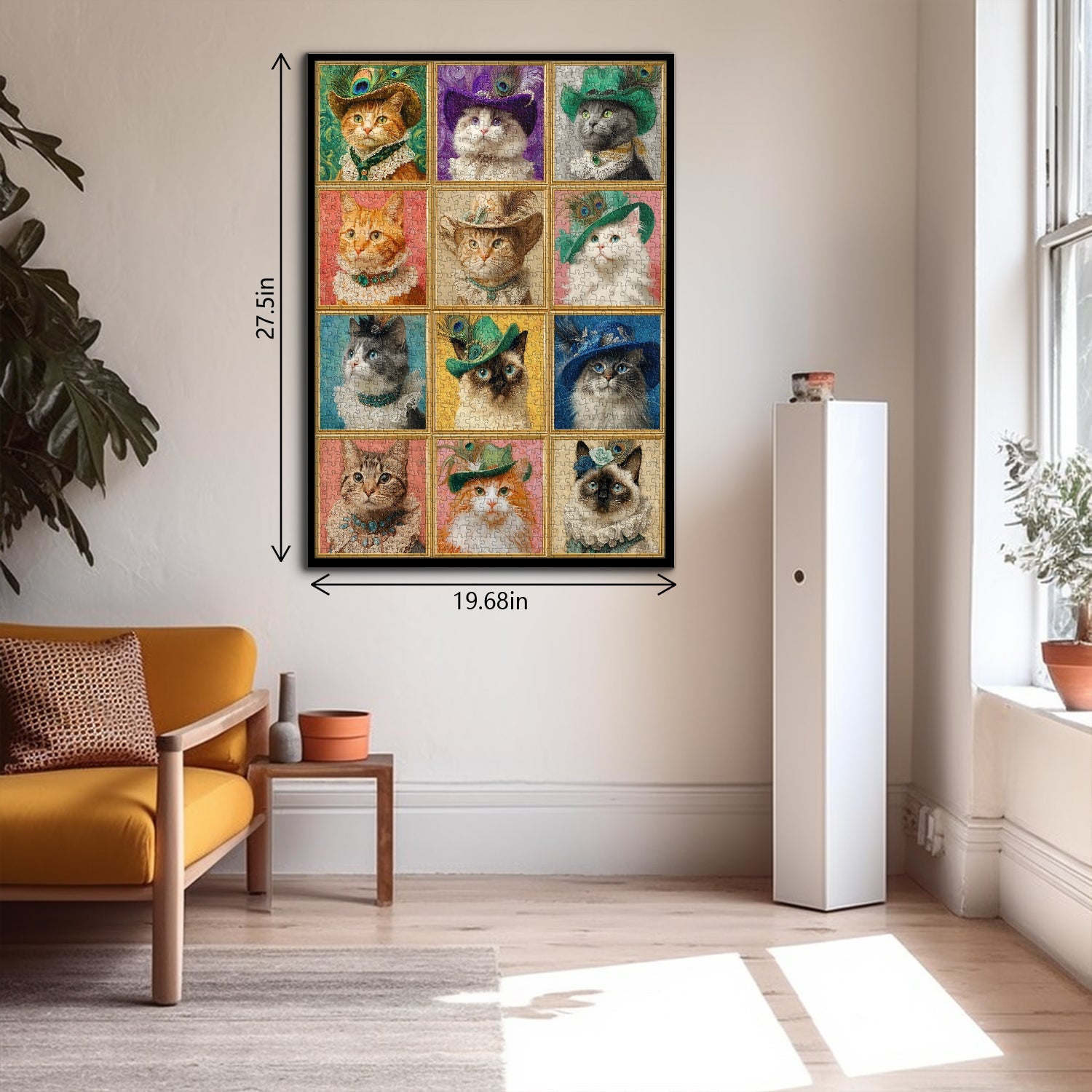 Vintage Cat Collection Jigsaw Puzzle 1000 Pieces