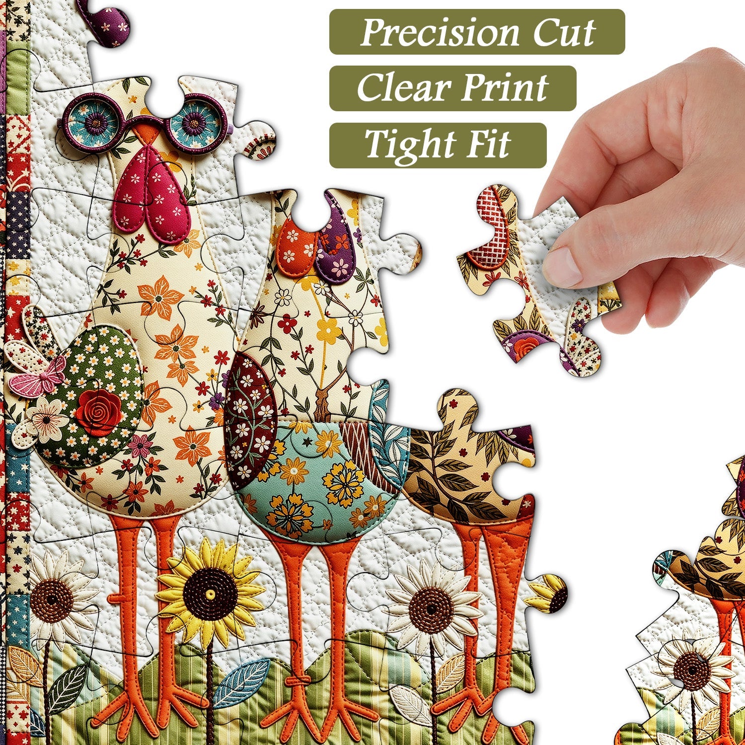 Puzzle Patchwork Party de 1000 pièces
