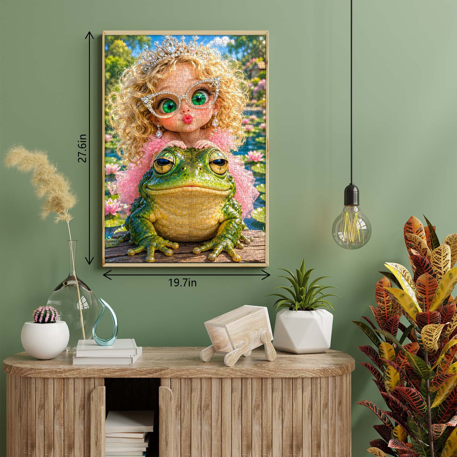 Pouty Princess Jigsaw Puzzle 1000 Piece