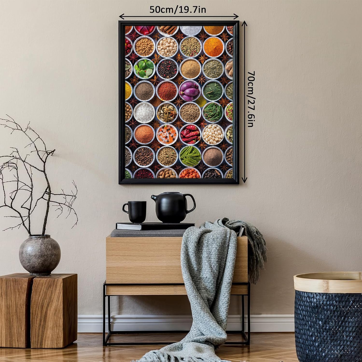 Fun Spice Platter Jigsaw Puzzle 1000 Pieces