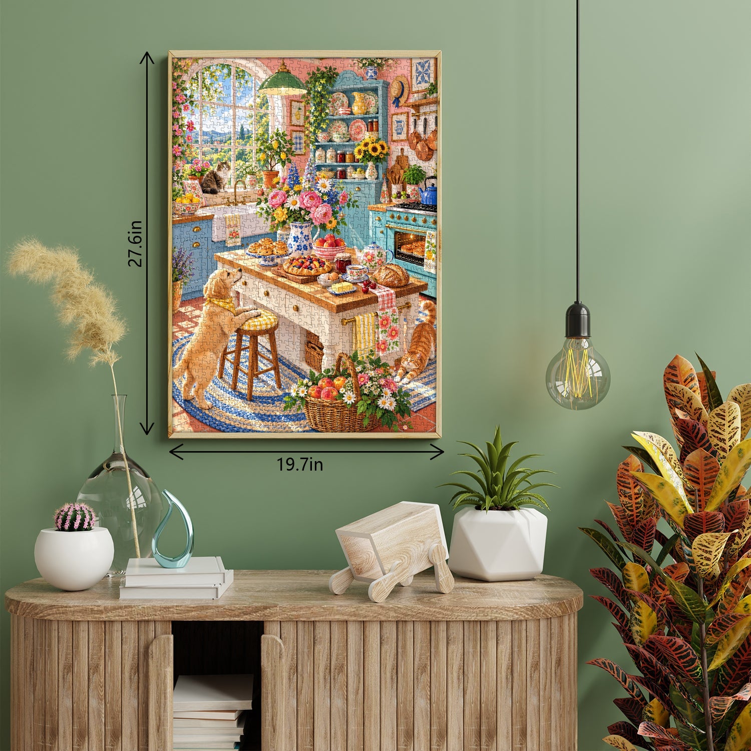 Spring Kitchen Jigsaw Puzzle 1000 Pieces