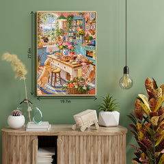 Spring Kitchen Jigsaw Puzzle 1000 Pieces