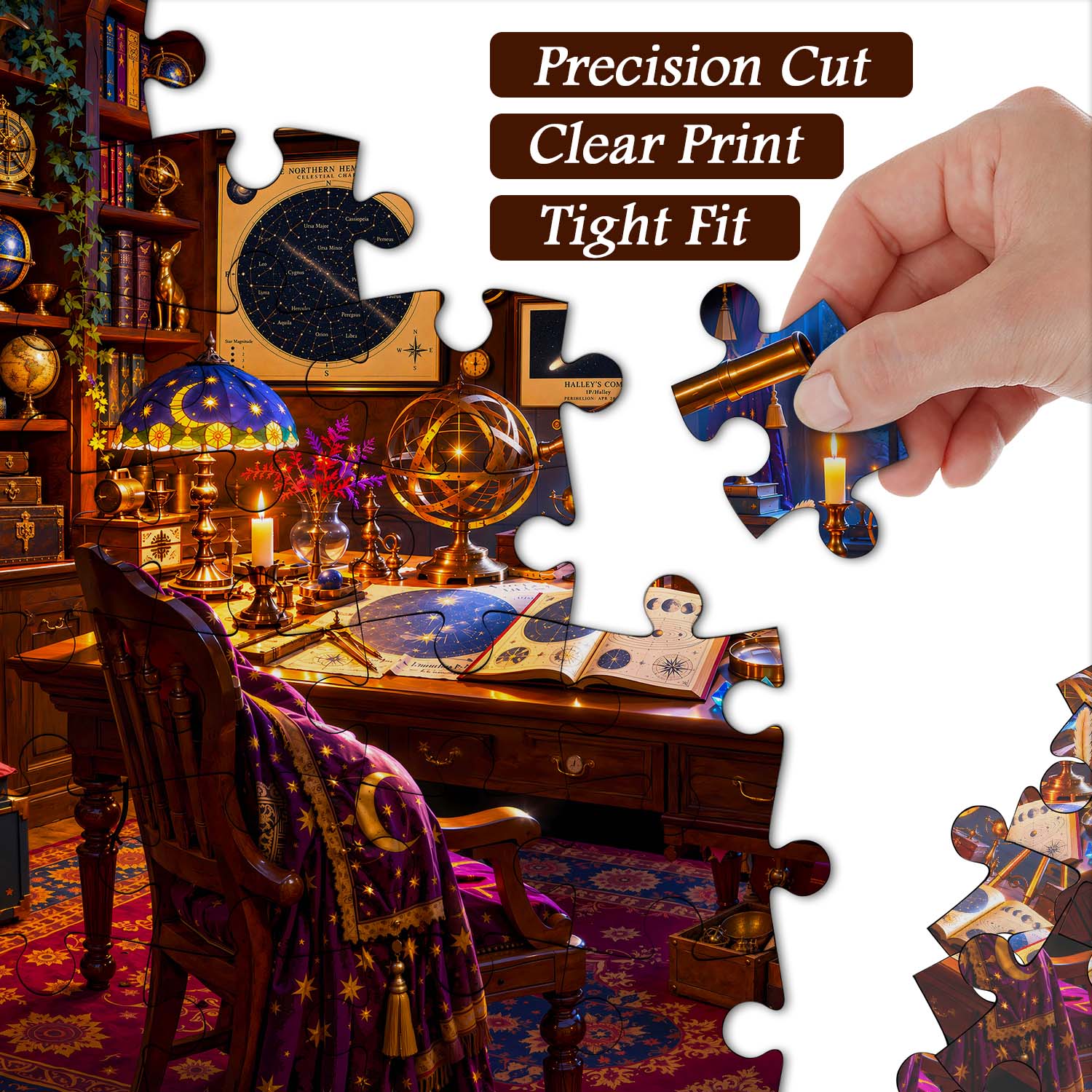 Moonlight Astronomy Studio Jigsaw Puzzle 1000 Pieces