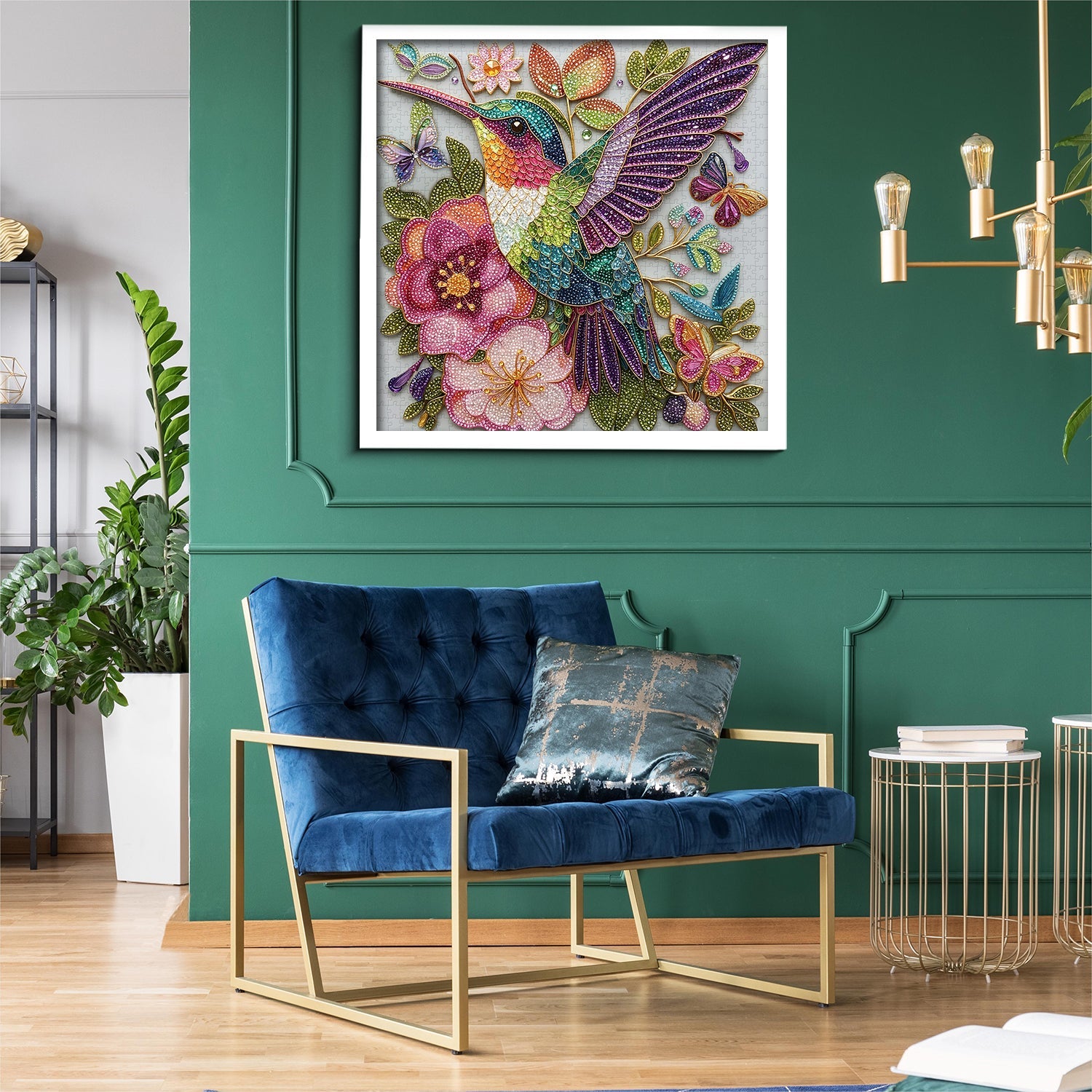 Puzzle de 1000 pièces Colibri gemme