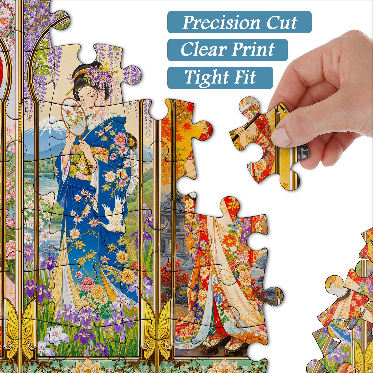 Four‑Season Maidens Jigsaw Puzzle 1000 Piece