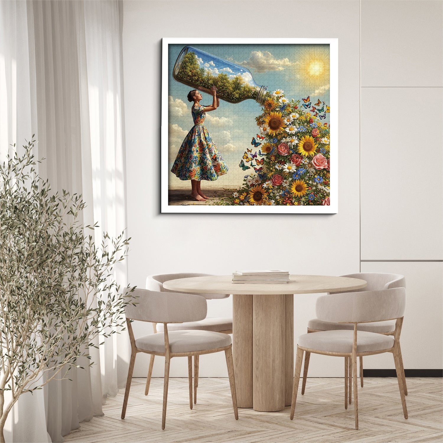 Puzzle 1000 Pièces Spring Jar