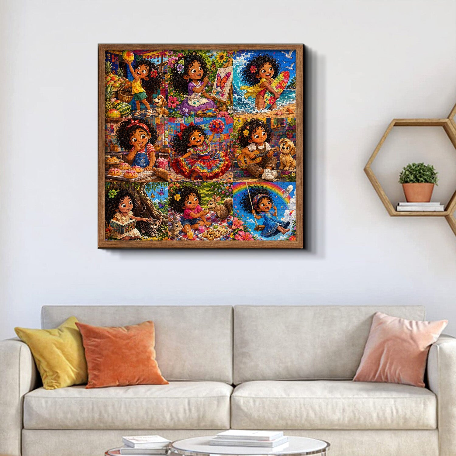 Colorful Childhood Jigsaw Puzzle 1000 Piece