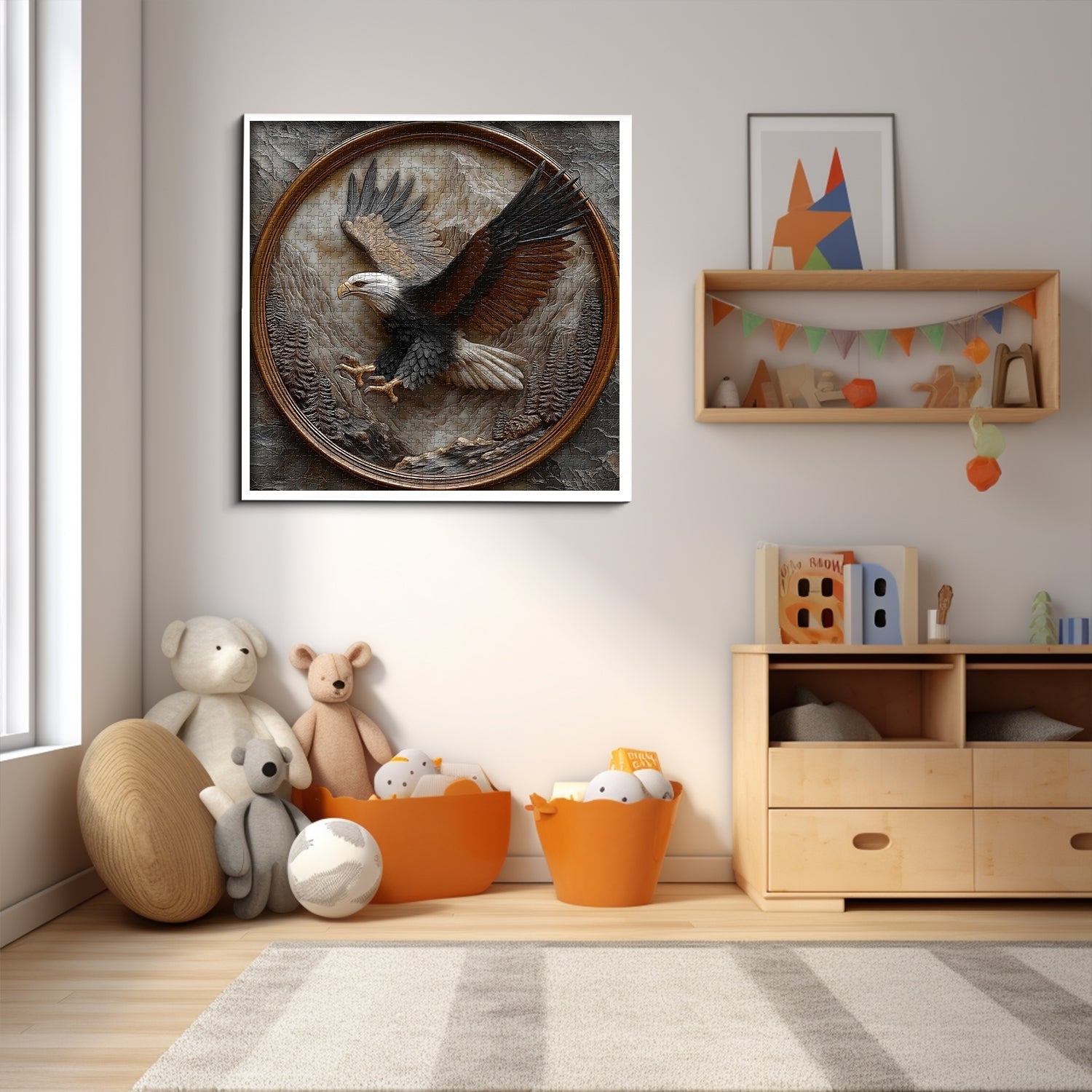 Aureate Eagle Jigsaw Puzzle 1000 Pieces